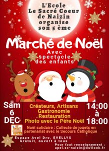  marché 2025 école sacré coeur naizin bretagne 